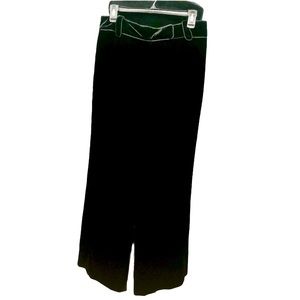 Ann Taylor Velvet Wide Leg Pants